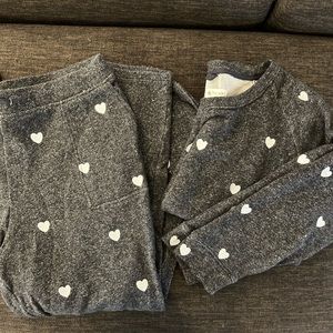 Lou&Grey sweatsuit set. Large top. Xl bottom